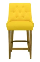Полубарный стул Оримэкс Давос-ПБ (дуб/тон 343/ткань Velvet Lux 74)