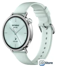 Умные часы Xiaomi Watch S4 41 мм (мятный зеленый, международная версия)