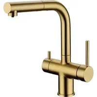 Смеситель Grocenberg GB4097 (золото матовый)