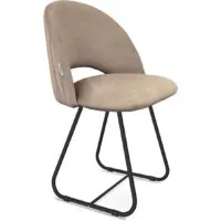 Стул Sheffilton SHT-ST34-1/S38 (латте/черный муар)