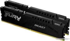 Оперативная память Kingston FURY Beast 2x32ГБ DDR5 6000 МГц KF560C30BBK2-64