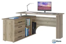 Стол Сокол КСТ-109 левый (дуб делано)