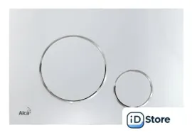 Панель смыва Alcaplast M671 (хром глянцевый)