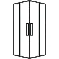 Душевой уголок Grossman Cosmo 90x90x195 300.K33.02.9090.21.00 (черный матовый/прозрачное стекло)