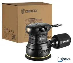 Эксцентриковая шлифмашина Deko DKG350 063-4263