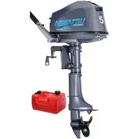 Лодочный мотор Mikatsu M5FHS Sport 2026 бак 12 л