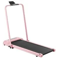 Электрическая беговая дорожка Sundays Fitness Simple Line А01 Plus (розовый)