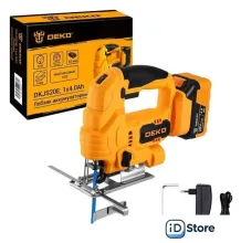 Электролобзик Deko DKJS20E 083-1124 (с 1-им АКБ)