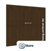 Шкаф навесной Кортекс-мебель Корнелия Лира ВШ80-2г (венге)