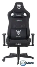 Игровое (геймерское) кресло FLOKY Velocity Black (черный)