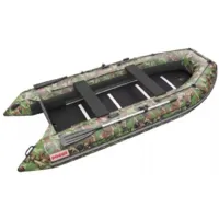 Надувная лодка Roger Boat Hunter keel 3500 (малокилевая, зеленый камуфляж/черный комби)