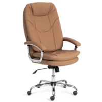 Кресло офисное TetChair Softy Lux 18-13 (светло-коричневый)