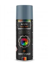Грунт-спрей акриловый белый 400 мл. Senfineco Primer Acrylic White