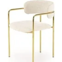 Стул Halmar K537 (кремовый/золотой)