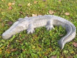 Скульптура из бетона " Крокодил 3" большой
