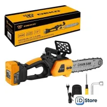 Аккумуляторная пила Deko DKCHS 20 085-2001 (с 1-им АКБ)