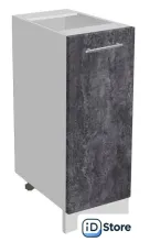 Шкаф напольный Артём-Мебель 300мм СН-114.01 (ДСП бетон спаркс)