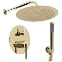 Душевая система Rea Argon gold P6538