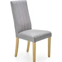 Стул Halmar Diego 3 Monolith 85 (светло-серый/дуб медовый)