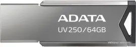 USB Flash A-Data UV250 64GB (серебристый)