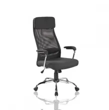 Кресло Situp VAASA chrome (сетка Black / ткань Black) механизм DMS