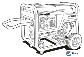 Дизельный генератор Daewoo Power DDAE 9000DXE-3(2024)