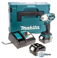 Гайковерт Makita DTW285RTJ (с 2-мя АКБ 5 Ач, кейс)