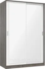 Шкаф-купе Лагуна ШК02-02 (орех элия/белый) (1,45м)