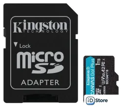 Карта памяти Kingston Canvas Go microSDXC 1TB SDCG4/1TB (с адаптером)