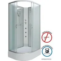 Душевая кабина Niagara NG-33084-14RBKG 100x80 (матовое стекло)