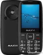 Кнопочный телефон Maxvi B32 (черный)