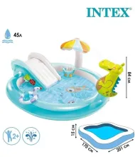 Надувной бассейн Intex Малыш Аллигатор 57165 (201x170)