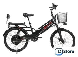 Электровелосипед SameBike Е-Alfa New SB-E-ALFA500-48/13 (черный)