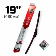Щетка стеклоочистителя бескаркасная AWM Multi-clip B 19 R 480мм