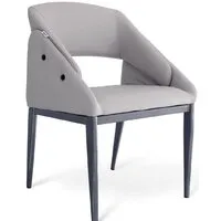 Стул с подлокотниками Sheffilton SHT-S170 (светло-серый)