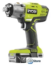 Гайковерт Ryobi R18IW3-120S 5133003574 (с 1-им АКБ)