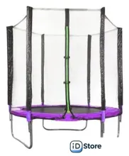 Батут Atlas Sport 183 см - 6ft (без лестницы, внешняя сетка, сливовый)