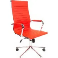 Офисное кресло CHAIRMAN 755 (экопремиум красный)