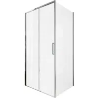 Душевой уголок Aquanet Pleasure Evo 100 AE65-100x80-CT (хром)