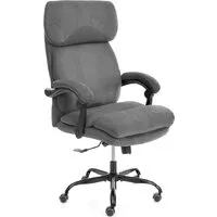 Офисное кресло TetChair Chief metalBL (ткань, серый, KUB 05/TW-12)