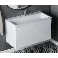 Мебель для ванных комнат Vela Тумба под умывальник Vela Бриз 90П под Absolute TU28446