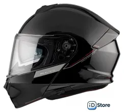 Мотошлем MT Helmets Genesis SV Solid A1 (XXL, черный глянцевый)
