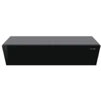 Тумба Metaldesign MD Color 660.01.01 Часы LED ЗУ (черный)