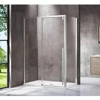 Душевой уголок Vincea Lugano VSR-1L9014CL-1 (хром/прозрачное)