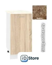 Шкаф напольный Кортекс-мебель Корнелия Лира НШ40р (дуб сонома/мадрид)