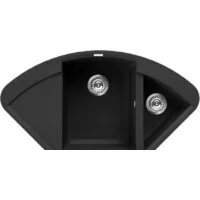 Кухонная мойка Elleci Easy Corner Full Black 40