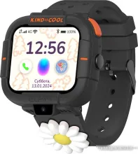 Детские умные часы Elari KidPhone MB (черный)