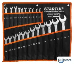 Набор ключей Startul ST4270-022 (22 предмета)