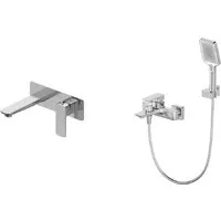 Комплект смесителей Oliveeka OL-639003A869003-BN (никель матовый)