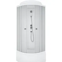 Душевая кабина Метакам Classic V3 80x80x225 (прозрачное стекло)